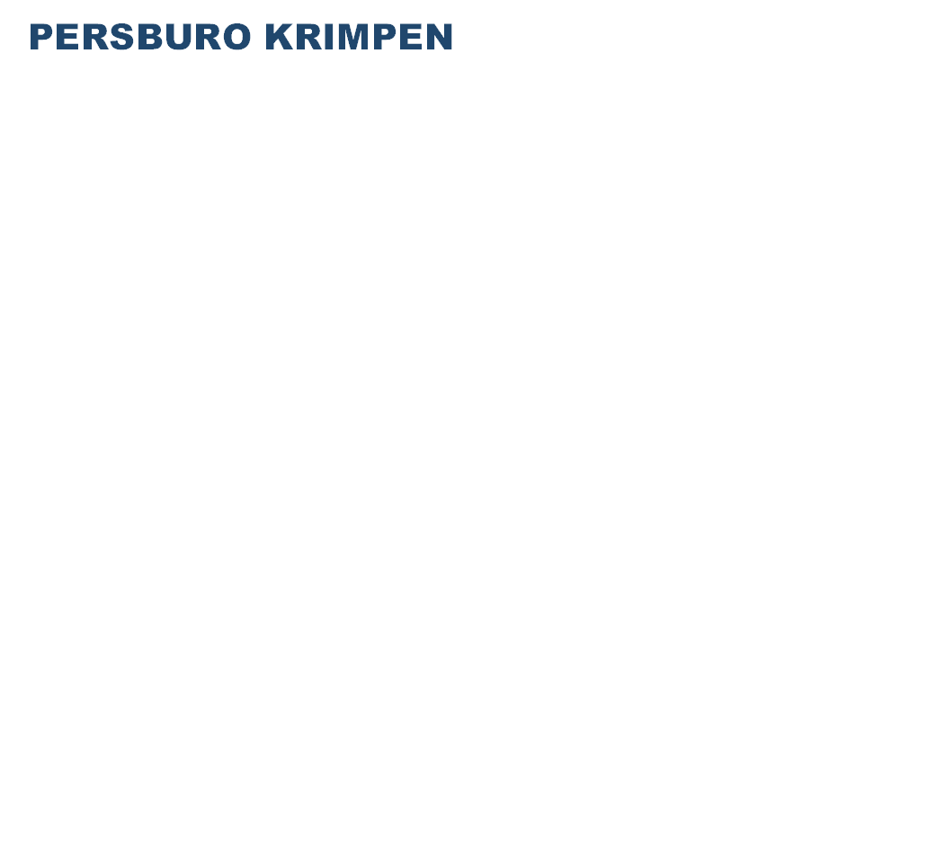 PERSBURO KRIMPEN