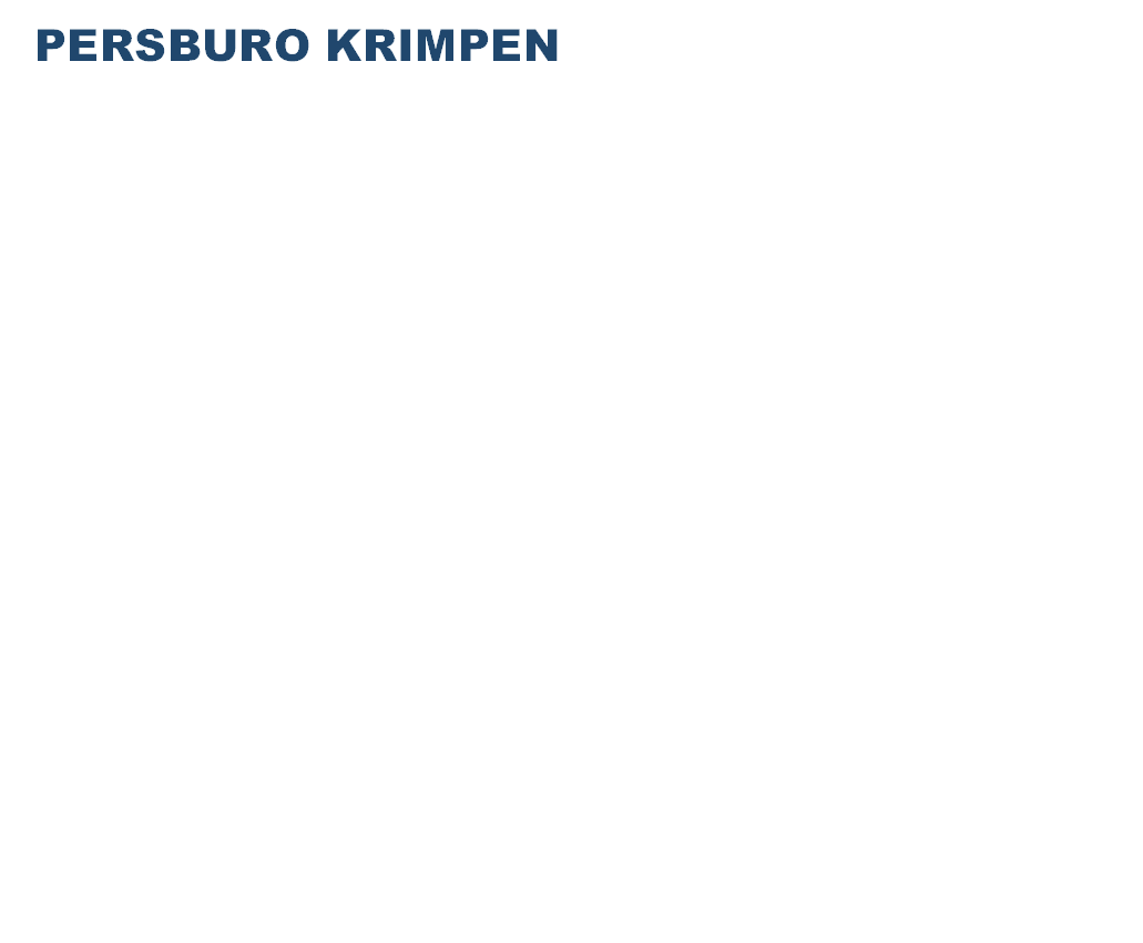 PERSBURO KRIMPEN